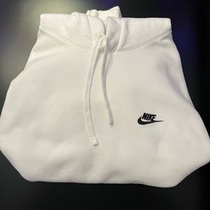 White Nike Hoodie (pull over).